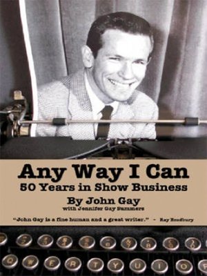cover image of Any Way I Can--Fifty Years in Show Business